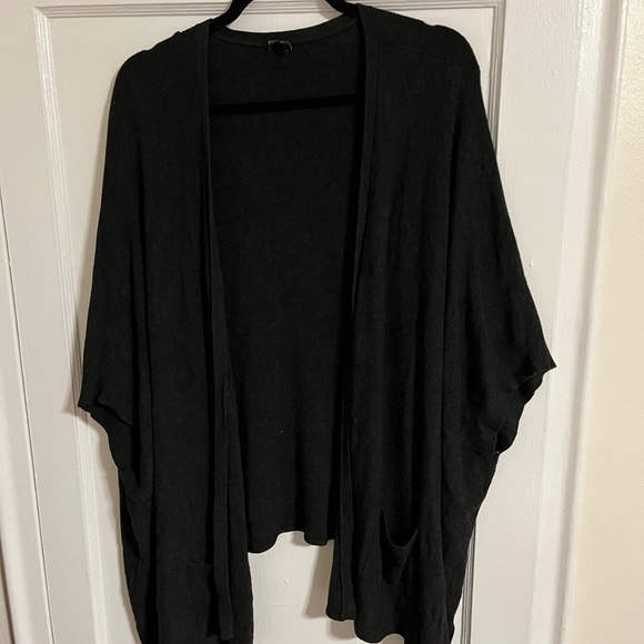 Eileen Fisher Dark Grey Cardigan - Picture 3 of 4